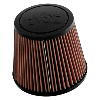 K&N® - Round Tapered Red Air Filter (4.875" F x 9" B x 6.625" T x 7.938" H)