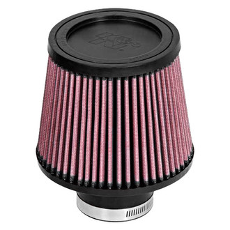 K&N® - Round Tapered Red Air Filter (2.5" F x 6" B x 5" T x 5" H)