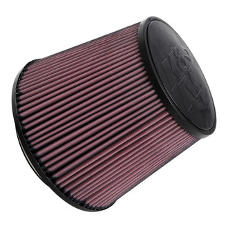K&N® - Round Tapered Red Air Filter (6" F x 9" B x 6.625" T x 7.5" H)
