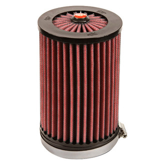 K&N® - XStream® Round Straight Red Air Filter (3.531" F x 4" B x 4" T x 5.969" H)