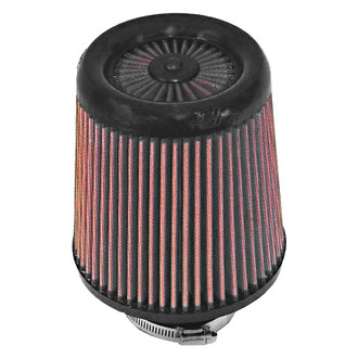 K&N® - XStream® Round Tapered Red Air Filter (3" F x 6" B x 5" T x 6.5" H)
