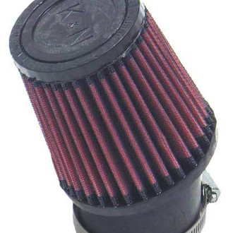 K&N® - Round Tapered Red Air Filter (2.438" F x 3.75" B x 3" T x 4" H)