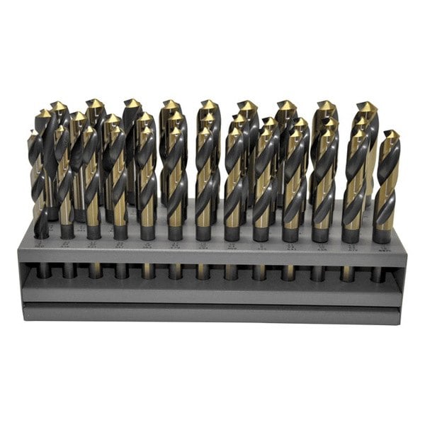KnKut® 33KK12 33Piece Black/Gold Oxide S&D 1/2" Reduced Shank