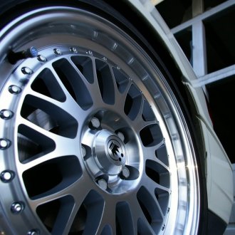 KONIG® - ROLLER Silver with Machined Face on Car