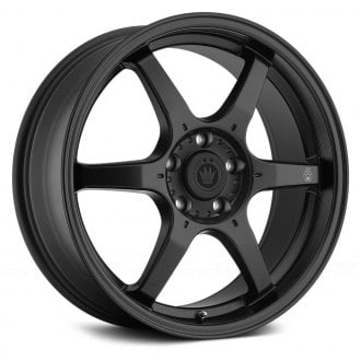 KONIG® - BACKBONE Matte Black with Milled Logo on Spoke