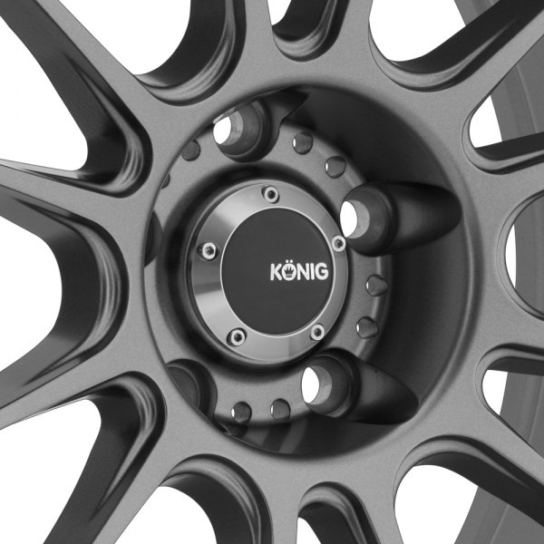 KONIG® HYPERGRAM Wheels - Matte Gray Rims - HG9851435G