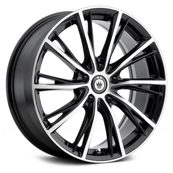KONIG® - IMPRESSION Gloss Black with Machined Face
