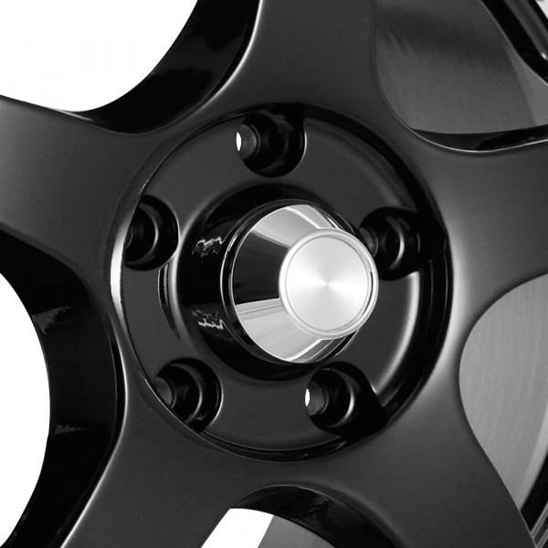 KONIG® SSM Wheels - Gloss Black with Machined Lip Rims - SS89514505