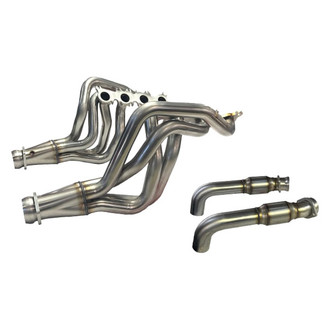 Kooks® - 304 SS Long Tube Exhaust Headers with Green Catted Connection Kit