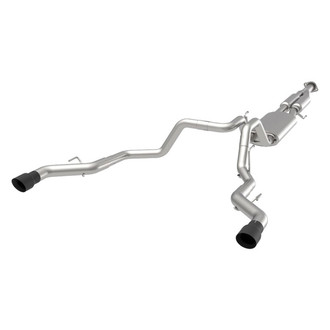 Kooks® - 304 SS Cat-Back Exhaust System with Split Rear Exit