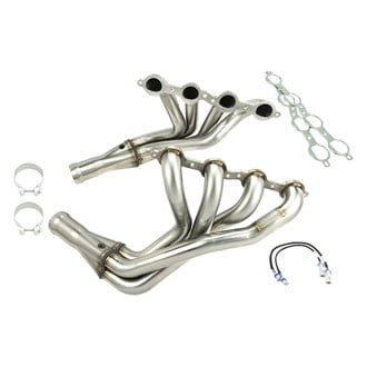 Kooks® - Stainless Steel Long Tube Exhaust Headers with X Pipe Catted Connection Kit
