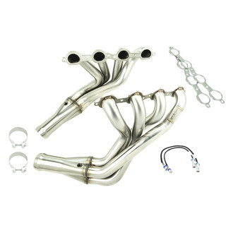 Kooks® - Stainless Steel Long Tube Exhaust Headers with X Pipe Catted Connection Kit
