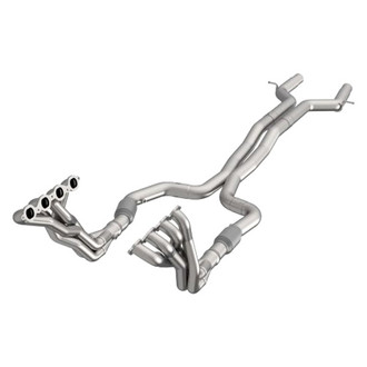 Kooks® - 304 SS Full Exhaust System with Split Rear Exit