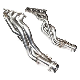 Kooks® - Stainless Steel Long Tube Exhaust Headers with X Pipe Catted Connection Kit