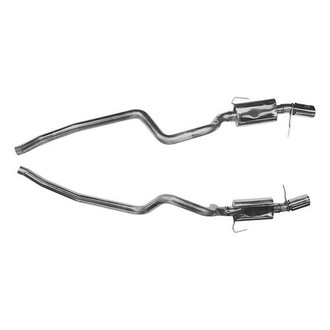 Kooks® - Stainless Steel Cat-Back Exhaust System with Split Rear Exit