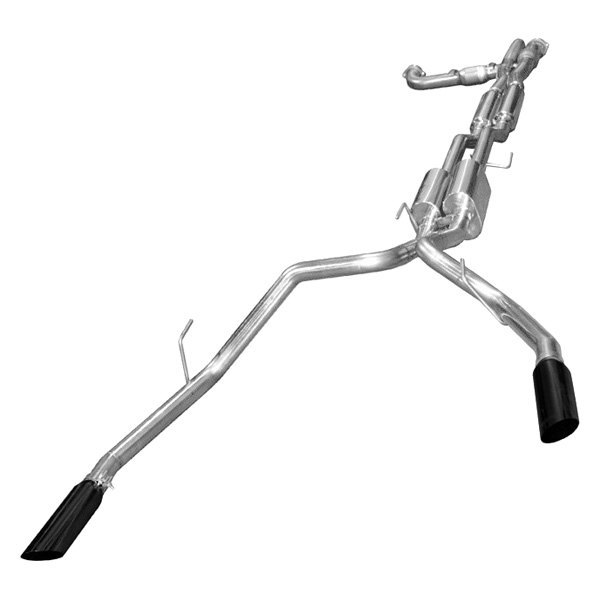 Kooks® - Stainless Steel True Dual Race Catted Downpipe-Back Exhaust System, Ford F-150