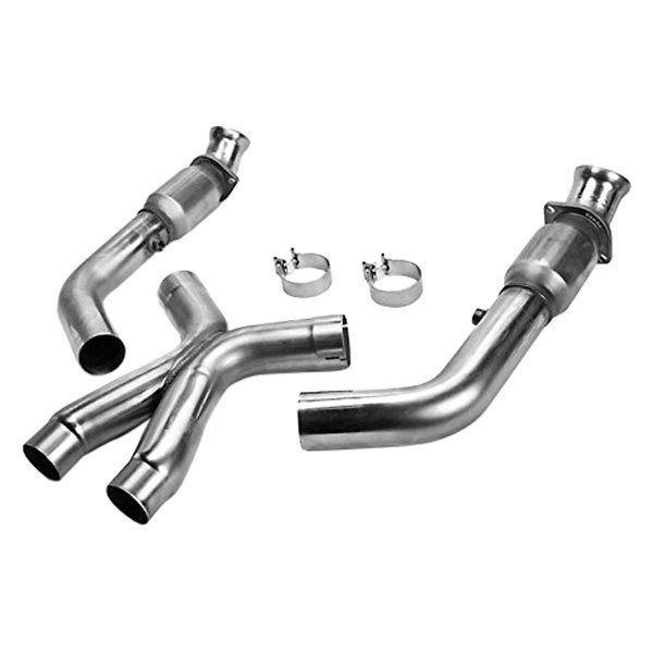 Kooks® - Stainless Steel Race Catted X-Pipe with OEM Outlet