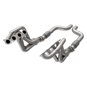 Kooks® - Stainless Steel Long Tube Exhaust Headers with Green Catted Connections And OEM Adapters