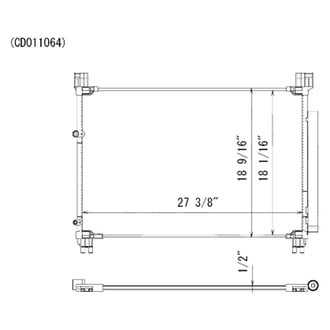 Koyorad® - A/C Condenser