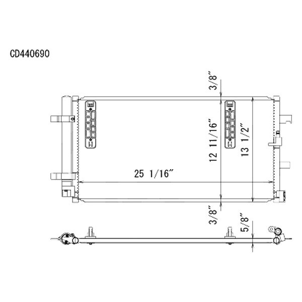 Koyorad® - A/C Condenser