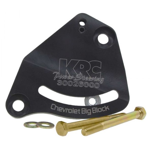 KRC Power Steering® - Block Mount Power Steering Pump Mounting Bracket Kit
