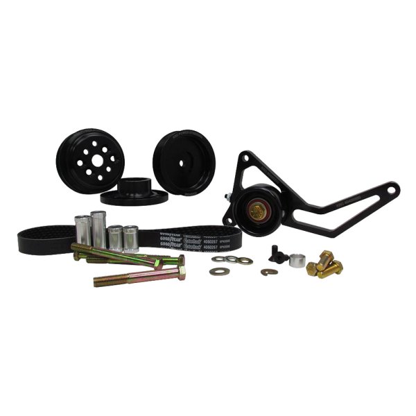 KRC Power Steering® - Pro Series 1:1 Ratio Serpentine Pulley Kit