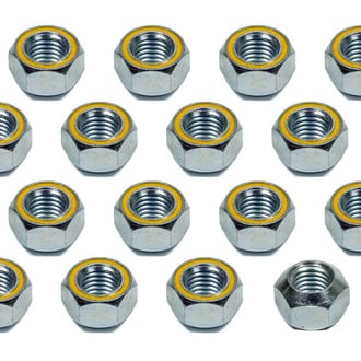 KRC® - Reflective Yellow Cone Seat Single Angle Lug Nuts