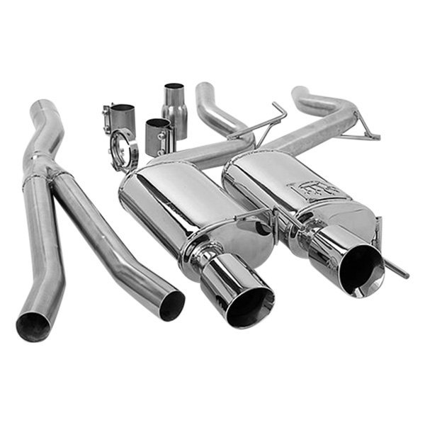 Krona Performance® - Stainless Steel Cat-Back Exhaust System, Ford Mustang