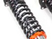 Specially designed extended length springs for rally racing