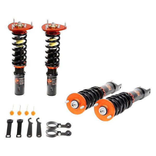 KSport® - Road Racing Front and Rear Coilover Kit with True Rear Coilovers