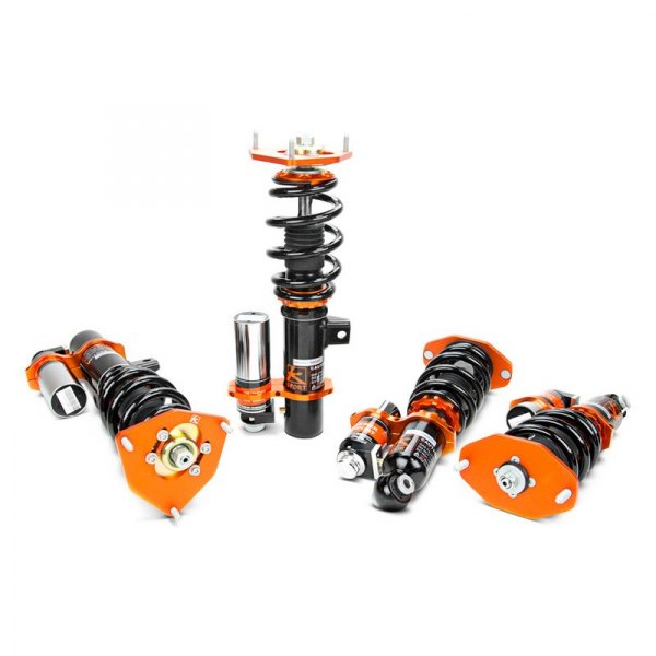 KSport® - Kontrol Plus Front and Rear Adjustable Coilovers - Images May Not Reflect Your Exact Vehicle or Part