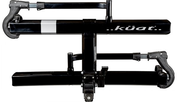 Kuat® - Sherpa™ 2.0 Black Metallic And Gray Anodize Hitch Mount Bike Rack (2 Bikes Fits 1-1/4" Receivers)