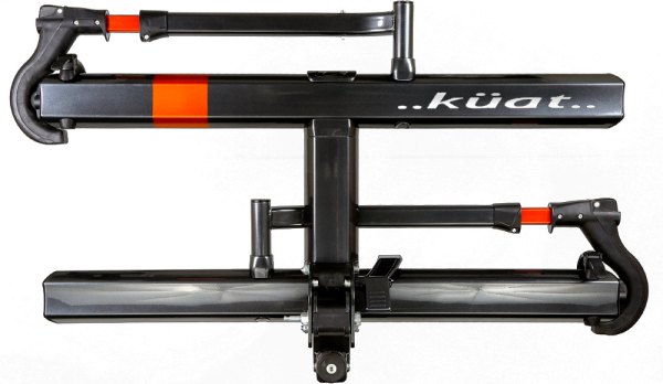 Kuat® - Sherpa™ 2.0 Gray Metallic And Orange Anodize Hitch Mount Bike Rack (2 Bikes Fits 1-1/4" Receivers)