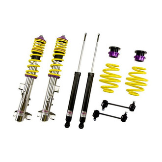 KW Suspensions® - 1.2"-2.3" x 1.2"-2.3" Front and Rear Adjustable Coilover Spring Lowering Kit