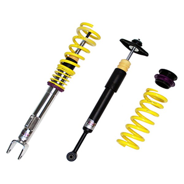 KW Suspensions® - V1 Inox-Line Front and Rear Coilover Kit with Delete Modules