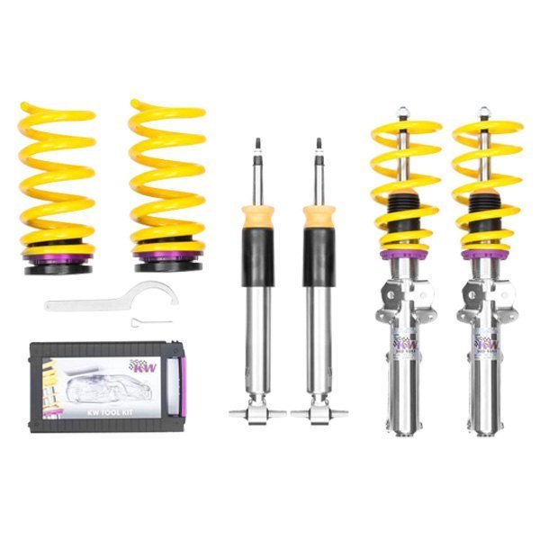 KW Suspensions® Ford Mustang 2016 1.2"2" x 0.8"1.5" V1 InoxLine