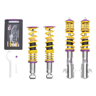 KW Suspensions® - 0.6"-1.4" x 0.2"-1.4" V1 Front and Rear Coilover Kit