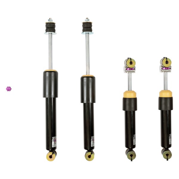 KW Suspensions® - Classic Line Variant 2™ Adjustable Front and Rear Shock Absorber Kit