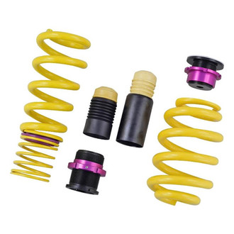 KW Suspensions® - 1.6"-2.6" x 1.8"-2.8" Front and Rear Adjustable Coilover Spring Lowering Kit