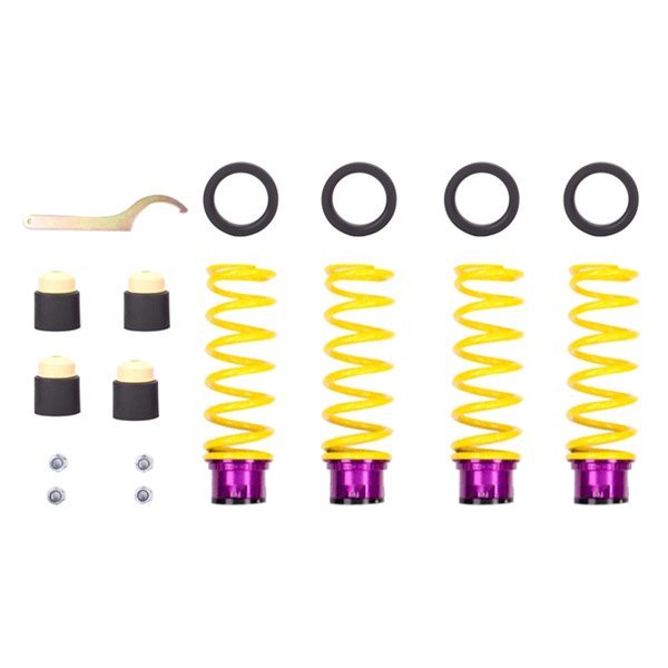 KW Suspensions® - Front and Rear Adjustable Coilover Spring Lowering Kit