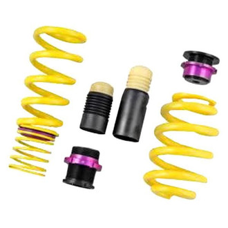KW Suspensions® - 0"-1" x 0.4"-1.2" Front and Rear Adjustable Coilover Spring Lowering Kit