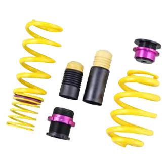 KW Suspensions® - 0.2"-1.2" x 0.4"-1.2" Front and Rear Adjustable Coilover Spring Lowering Kit