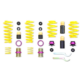 KW Suspensions® - 0.2"-0.8" x 0.4"-1.2" Front and Rear Coilover Spring Lowering Kit