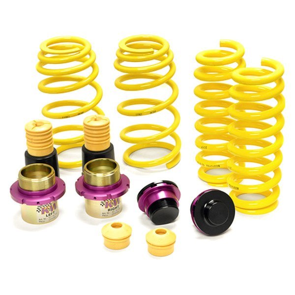 KW Suspensions® - Front and Rear Race Adjustable Coilover Spring Lowering Kit 