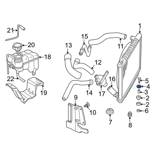 Radiator Spacer