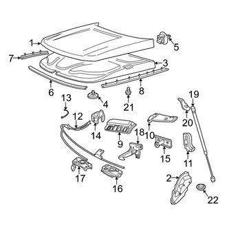 Land Rover OE - Hood & Components (4.0L / 4.6L)