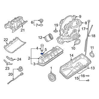 Land Rover OE - Engine Oil Filler Tube Seal