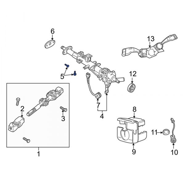 Steering Column Bolt