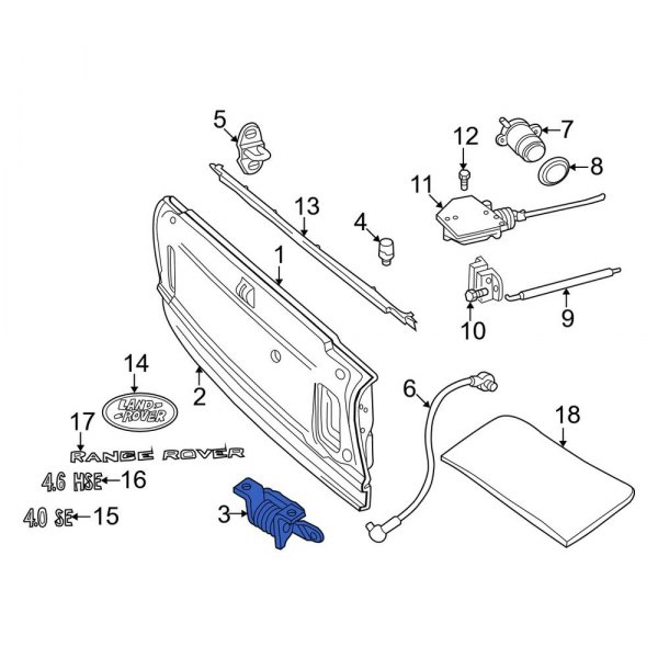 Tailgate Hinge