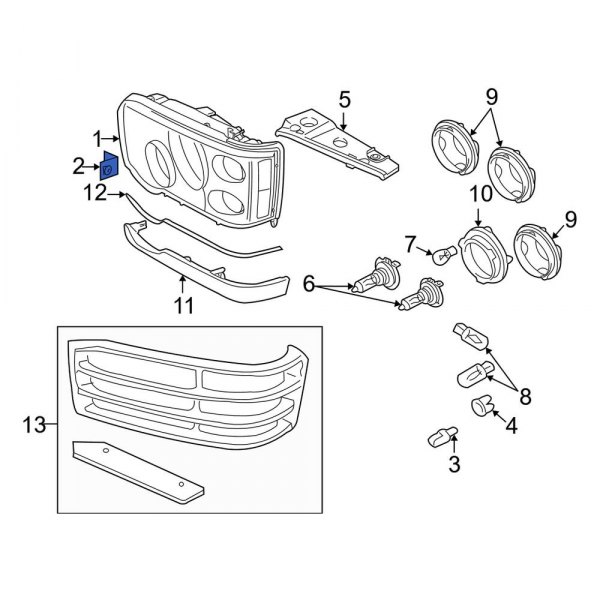 Headlight Bracket